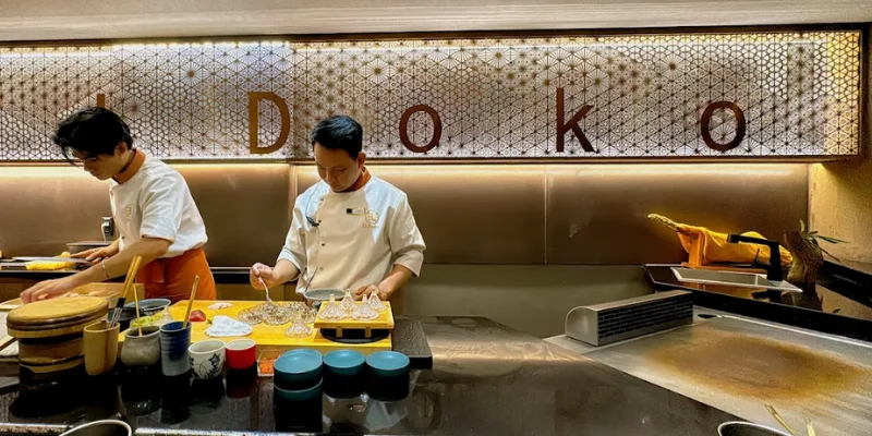 Bỏ túi 4 nhà hàng omakase giá rẻ tại Sài Gòn (TP.HCM) - EL Doko Teppanyaki & Omakase