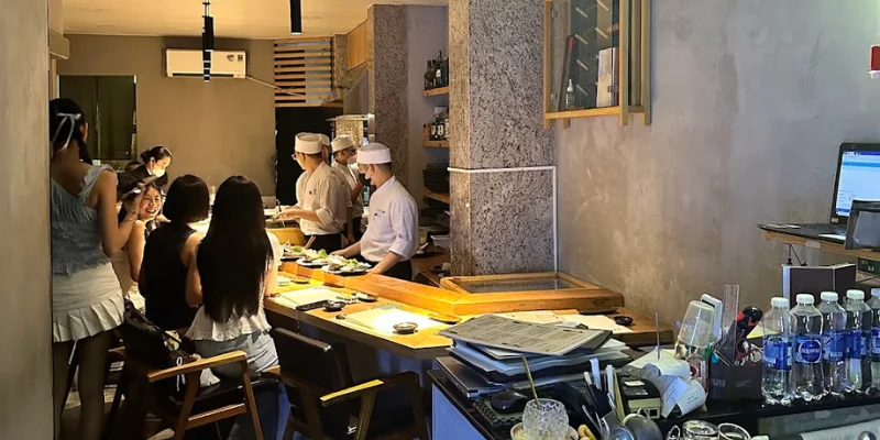 Nhà hàng omakase giá rẻ tại Sài Gòn - Sushi Kappo Kiyota