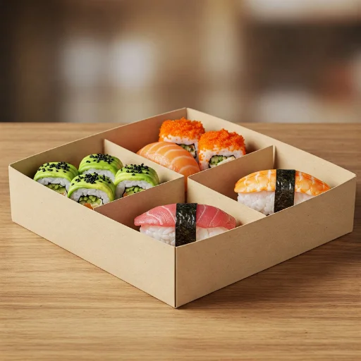 Hộp đựng sushi mang về đẹp, thu hút, giá xưởng cho nhà hàng